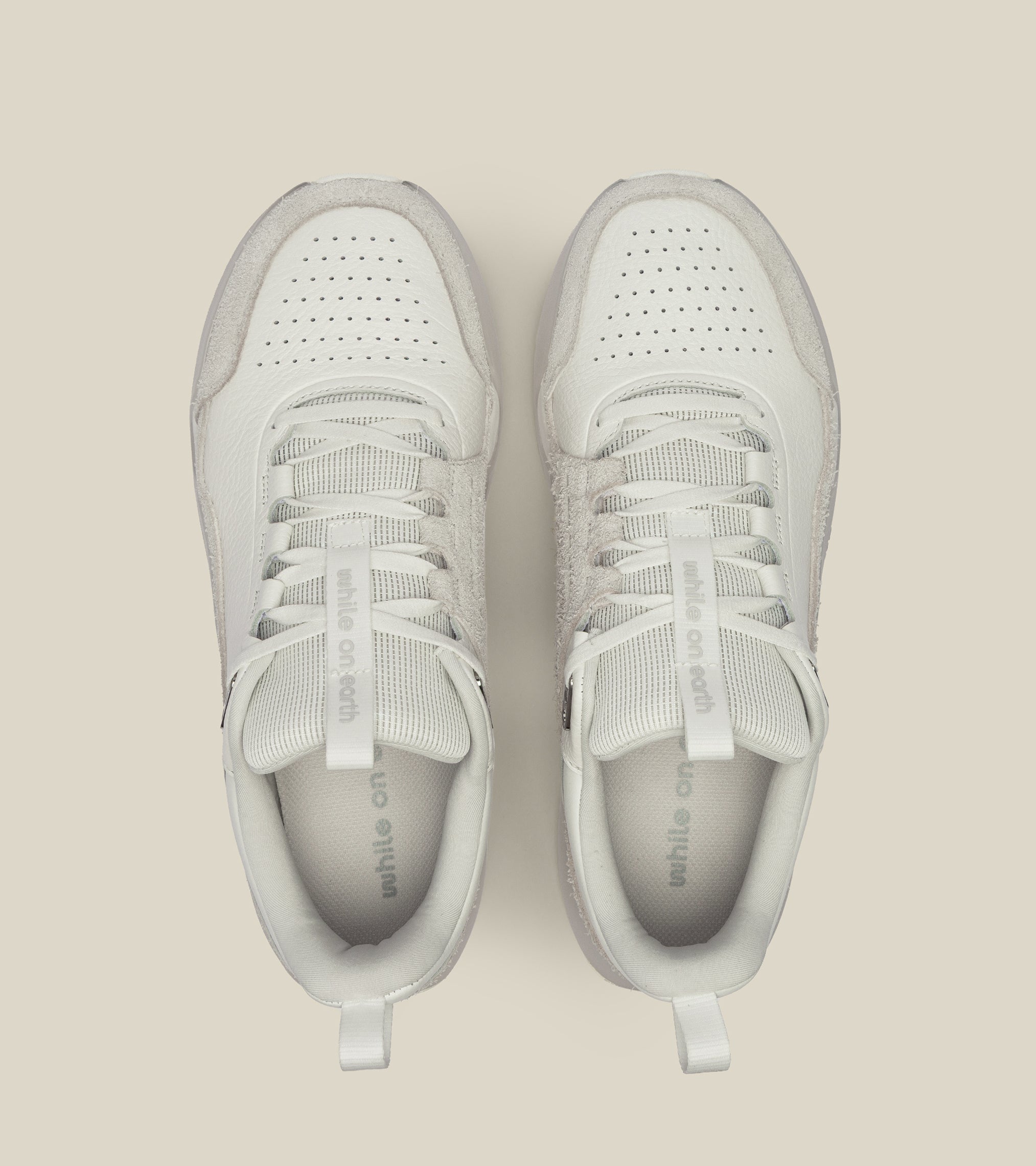 women's leather trainer