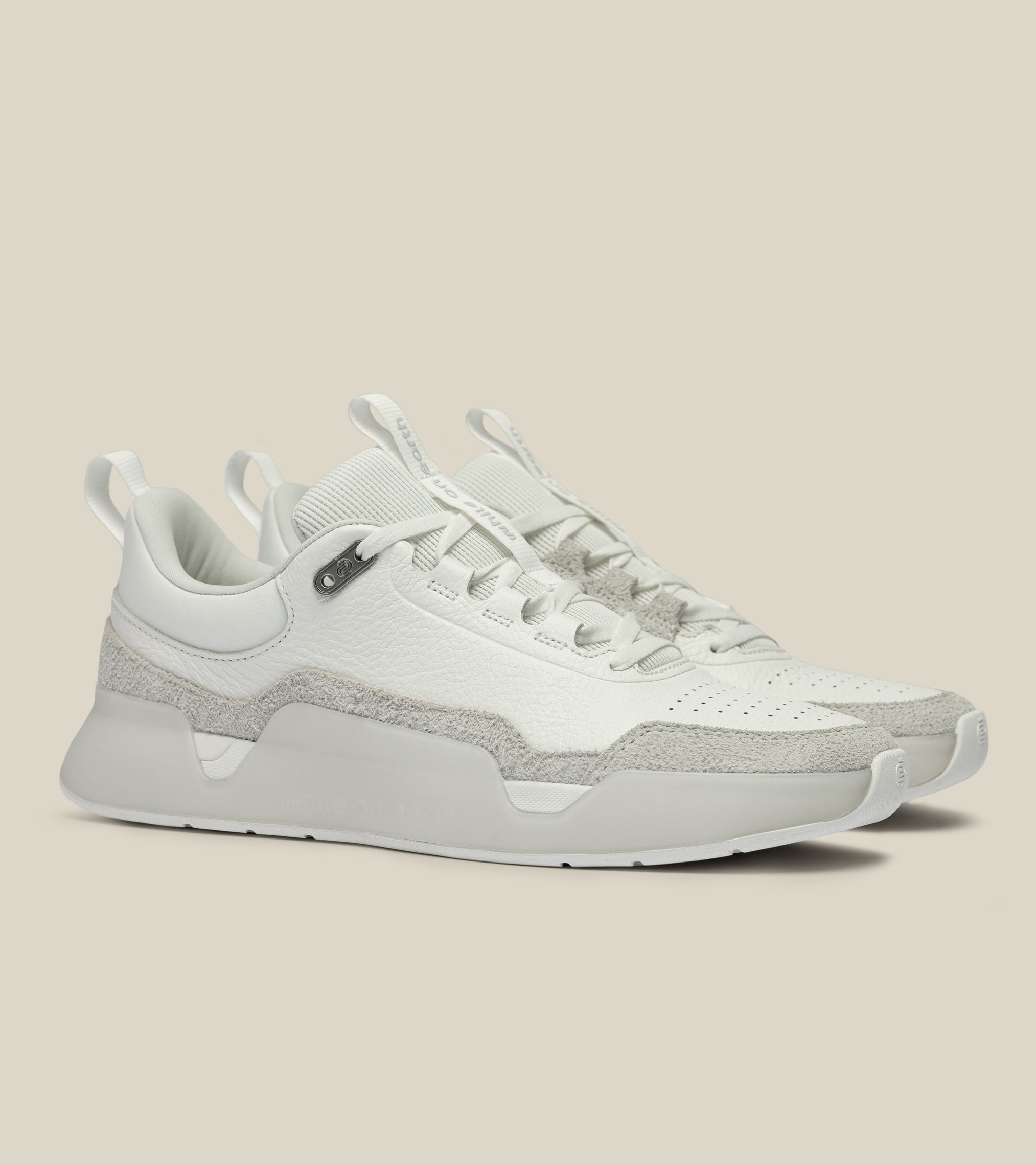 women's leather trainer